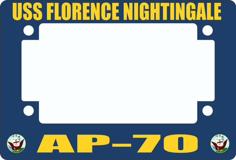 USS Florence Nightingale AP-70 Motorcycle Frame