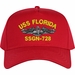 USS Florida SSGN-728 Custom Embroidered Cap