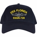 USS Florida SSGN-728 Custom Embroidered Cap