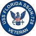 USS Florida SSGN-728 Veteran Decal Sticker