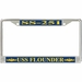USS Flounder SS-251 License Plate Frame