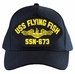 USS Flying Fish SSN-673 ( Gold Dolphins ) Submarine Officers Cap