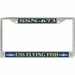 USS Flying Fish SSN-673 License Plate Frame