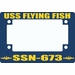 USS Flying Fish SSN-673 Motorcycle Frame