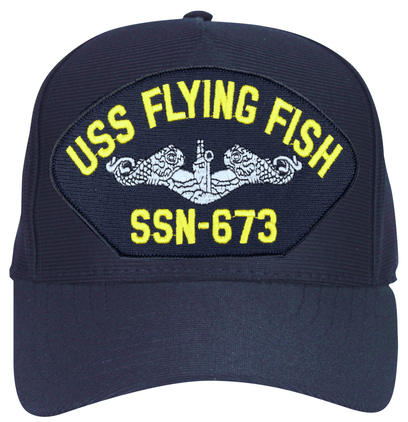 USS Flying Fish SSN-673 ( Silver Dolphins ) Submarine Enlisted Cap