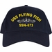 USS Flying Fish SSN-673 with Blue Water Dolphins Custom Embroidered Cap