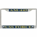 USS Force AM-445 License Plate Frame