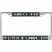 USS Force MSO-445 License Plate Frame