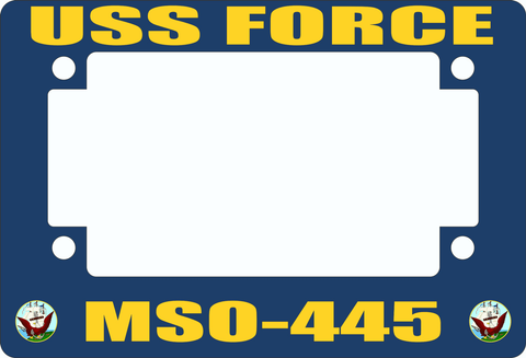 USS Force MSO-445 Motorcycle Frame