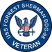 USS Forrest Sherman DDG-98 Veteran Decal Sticker
