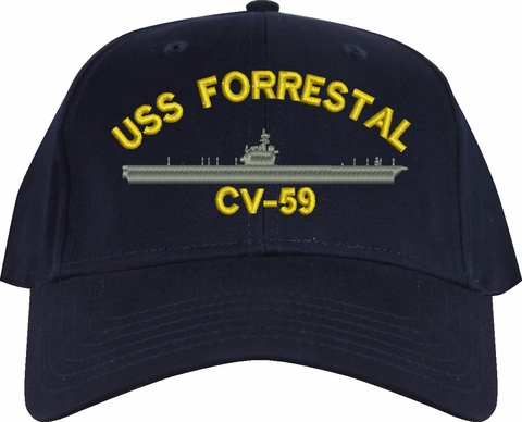 USS Forrestal CV-59 Imported Cap
