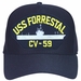 USS Forrestal CV-59 Ships Ball Cap
