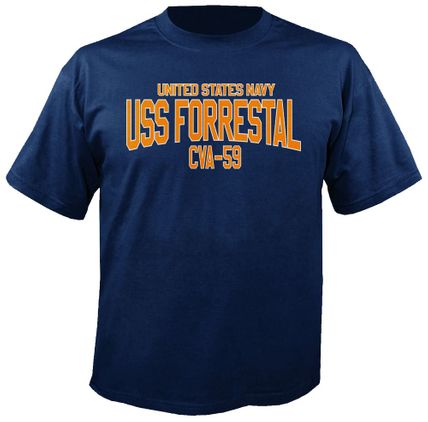 USS Forrestal CVA-59 T-Shirt