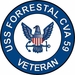 USS Forrestal CVA-59 Veteran Decal Sticker