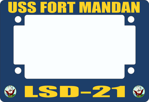 USS Fort Mandan LSD-21 Motorcycle Frame