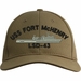 USS Fort McHenry LSD-43 Embroidered Cap