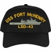 USS Fort McHenry LSD-43 Embroidered Cap