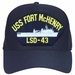 USS Fort McHenry LSD-43 Ships Ball Cap