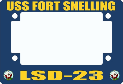 USS Fort Snelling LSD-23 Motorcycle Frame