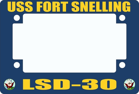 USS Fort Snelling LSD-30 Motorcycle Frame