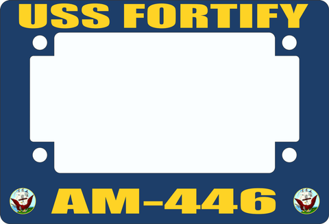 USS Fortify AM-446 Motorcycle Frame