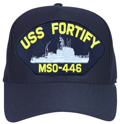 USS Fortify MSO-446 Ship Cap