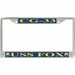 USS Fox CG-33 License Plate Frame