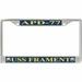 USS Frament APD-77 License Plate Frame