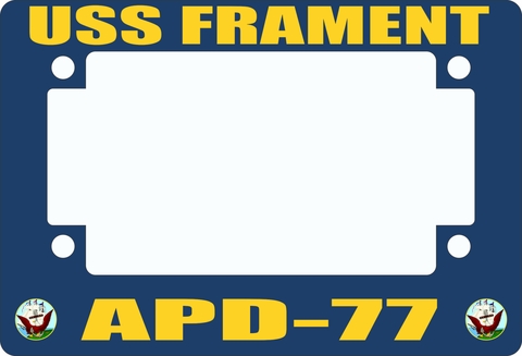 USS Frament APD-77 Motorcycle Frame