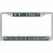 USS Francis Hammond FF-1067 License Plate Frame