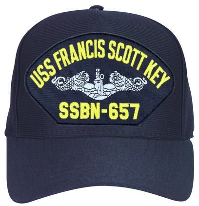 USS Francis Scott Key SSBN-657 ( Silver Dolphins ) Submarine Enlisted Cap