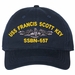 USS Francis Scott Key SSBN-657 with Dolphins Unstructured Dad Cap
