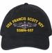 USS Francis Scott Key SSBN-657 with Dolphins Unstructured Dad Cap