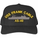 USS Frank Cable AS-40 Custom Embroidered Cap