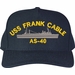 USS Frank Cable AS-40 Custom Embroidered Cap