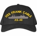 USS Frank Cable AS-40 Custom Embroidered Cap