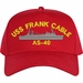 USS Frank Cable AS-40 Custom Embroidered Cap