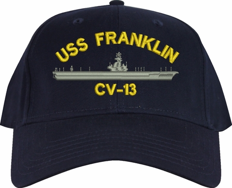 USS Franklin CV-13 Imported Cap