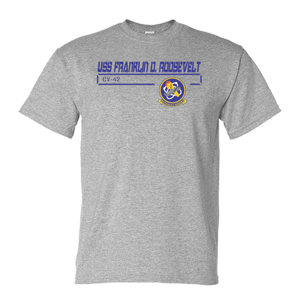 USS Franklin D. Roosevelt CV-42 Crest T-Shirt