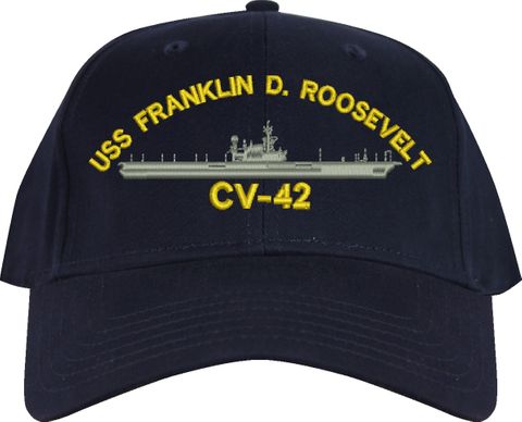 USS Franklin D. Roosevelt CV-42 Imported Cap
