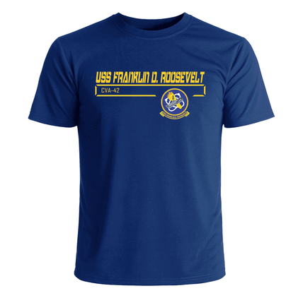 USS Franklin D. Roosevelt CVA-42 Crest T-Shirt