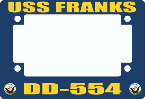 USS Franks DD-554 Motorcycle Frame