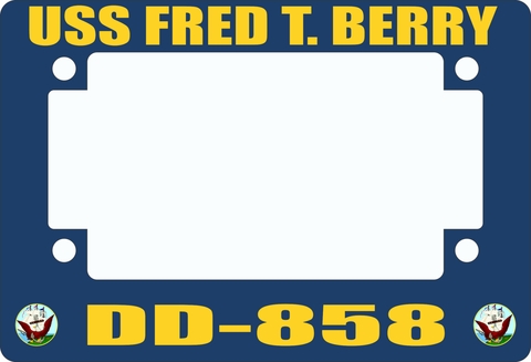 USS Fred T. Berry DD-858 Motorcycle Frame