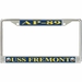USS Fremont AP-89 License Plate Frame