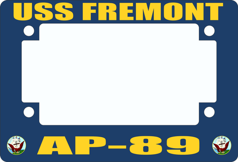 USS Fremont AP-89 Motorcycle Frame