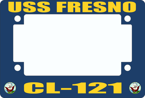 USS Fresno CL-121 Motorcycle Frame