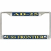 USS Frontier AD-25 License Plate Frame