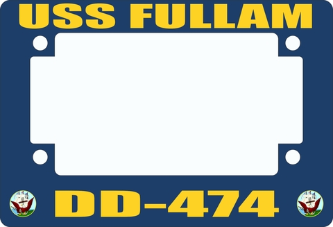 USS Fullam DD-474 Motorcycle Frame
