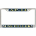 USS Fuller AP-14 License Plate Frame