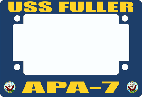 USS Fuller APA-7 Motorcycle Frame